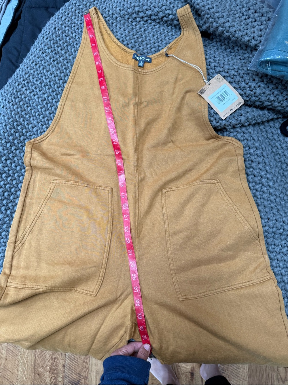 Toad&Co Women's WS DAYBREAKER HEMP JUMPSUIT- kelp - Picture 3 of 9